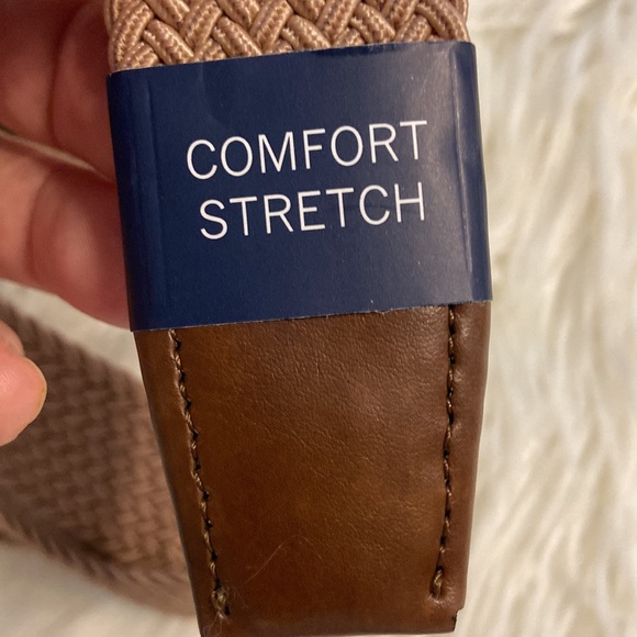 Saddlebred Tan / Brown Belt size 38/40 brand new comfort stretch - Picture 4 of 12